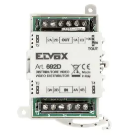 Elvox 4-outlet 692D Video Distributor