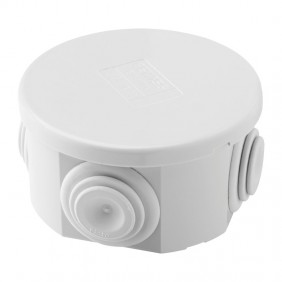 Gewiss external round box with rubber IP44...