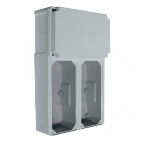 Palazzoli blind box with 2 vertical sockets...