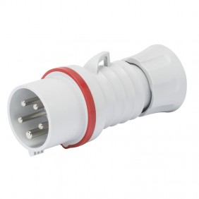 Gewiss mobile plug 3P+N+E 32A IP44 red 380V...