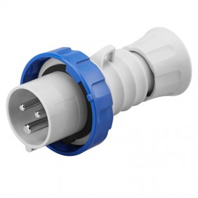 Gewiss mobile plug 2P+E 16A IP67 blue 220V...