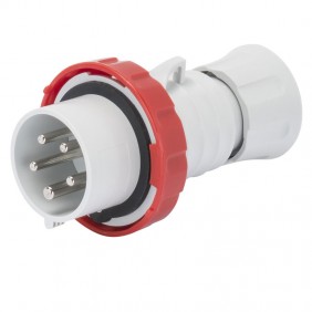 Gewiss mobile plug 3P+E+N 16A IP67 red 380V...