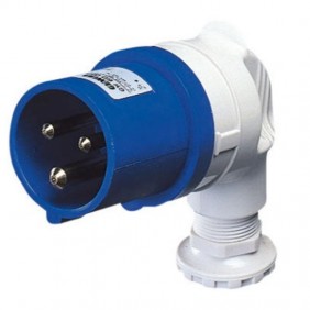 Gewiss mobile plug 2P+E 16A IP44 blue 220V GW60085