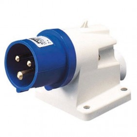 Gewiss prise murale fixe 2P+E 16A IP44 bleu...