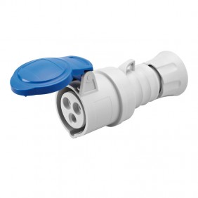 Gewiss mobile socket 2P+E 16A IP44 blue 220V...