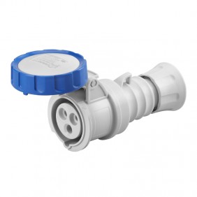 Prise mobile Gewiss 2P+T 32A IP67 bleu 220V...