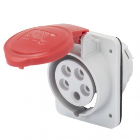 Gewiss fixed flush-mounted socket 3P+N+E 16A...