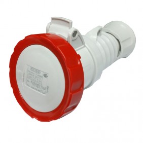 Toma móvil Gewiss 3P+N+E 16A IP67 rojo 380V...