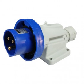 Gewiss fixed wall plug 2P+E 16A IP67 blue 220V...