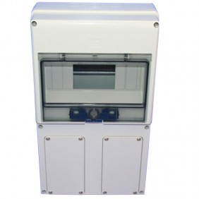 Quadro Gewiss vuoto per 2 prese interbloccate...