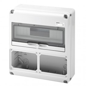 Gewiss panel 14 modules with 2 flanges for...