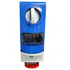Gewiss interlocked socket 3P+E 16A IP66 380V...