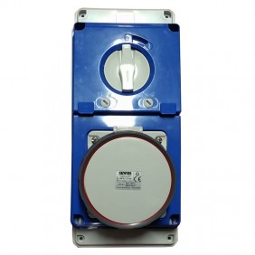 Presa interbloccata Gewiss 3P+N+T 63A IP67 380V...