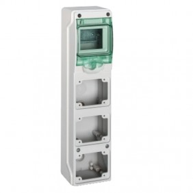 Quadro Schneider industriale 4 moduli per 3...