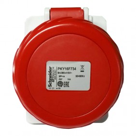 Toma de corriente industrial Schneider 3X16A+E...