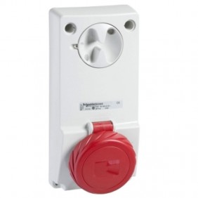 Toma de corriente vertical con enclavamiento...