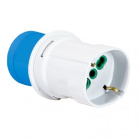 Adaptador industrial Fanton con toma Schuko de...