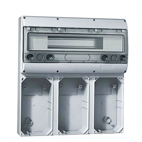 Base mural Legrand para 6 tomas de corriente de...