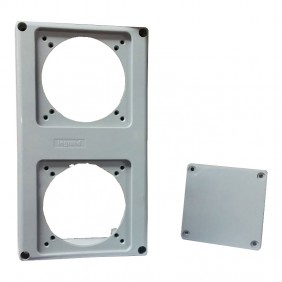 Flangia Legrand 220x125mm per 2 prese CEE da...