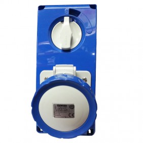 Gewiss vertical interlocked socket 2P+E 32A...