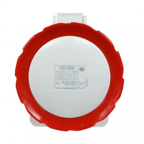 Gewiss Unterputzdose 3P+N+E 32A IP67 rot 380V...