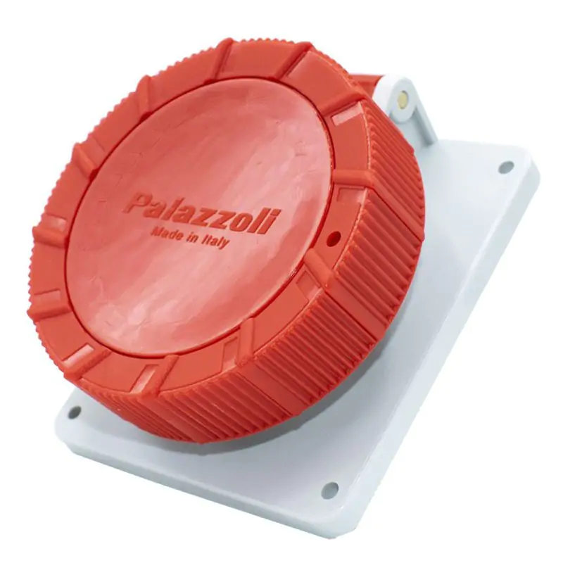 PALAZZOLI 490226 Steckdosen mit Schalter Über Sperren Und Basis Sicherung IP66/ 