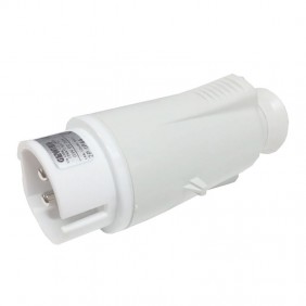Gewiss mobile plug 2P 16A IP44 white 40-50V...