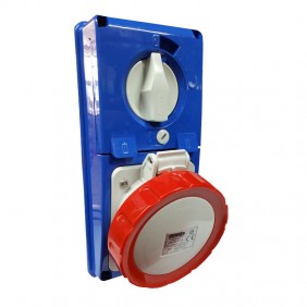 Gewiss vertical interlocked socket 3P+N+E 32A...