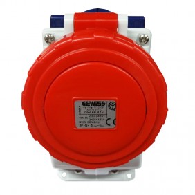 Presa interbloccata Gewiss verticale 3P+N+T 16A...