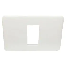 Legrand plate Cross series 1 place white 680541