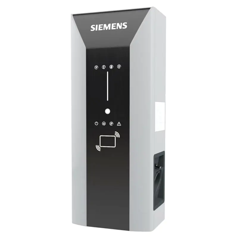 Siemens Wallbox 7.4KW chargeur de véhicule électrique avec prise T2  monophasé WIFI 8EM13102EH040GA0