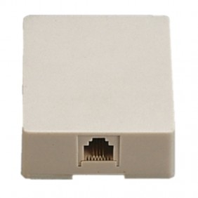 Presa da parete telefonica Fanton plug 6/4 con...