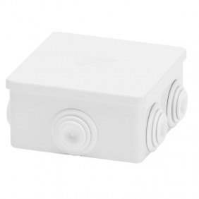 Gewiss external square box with rubber IP44...