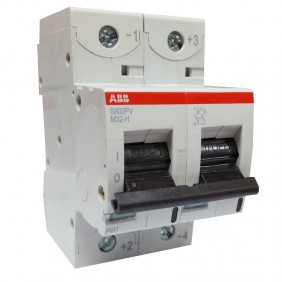 Abb disconnect switch 32A 1000VDC 2 poles...