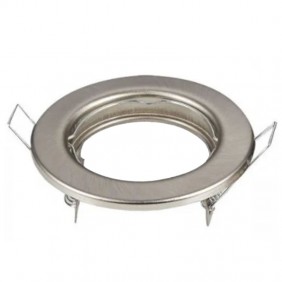 Spot Nobile encastré nickel Montage au plafond...