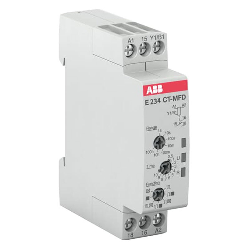 ABB E234CTERD Timing Relay Ondelay 681 5