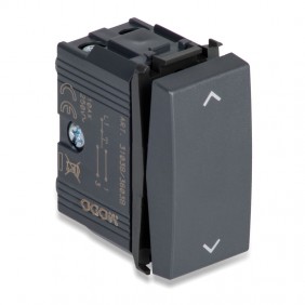 Master Modo Double Button 1PNO+1PNO 10A Grey 31038