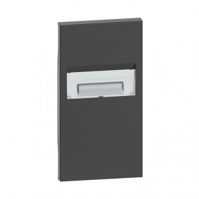 Bticino Living Now Cover for step lamp black KG71