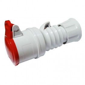 Gewiss mobile Steckdose 3P+N+E 16A IP44 rot...