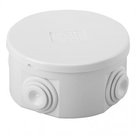 Gewiss external round box with rubber IP44...
