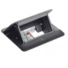 Torreta Bticino Pop-ut 4 módulos acabado negro...