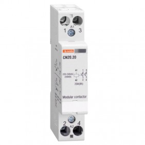 Contacteur modulaire Lovato 20A AC1 2NO 220VAC...