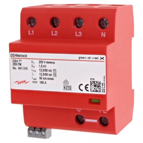 Scaricatore di sovratensione Dehn T1/T2 3+1...
