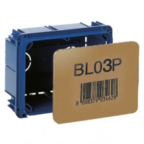 Caja de empotrar Ave con paramalta 125X95X73 BL03P