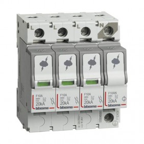 Bticino surge arrester T2 20KA 3P+N F10AS4