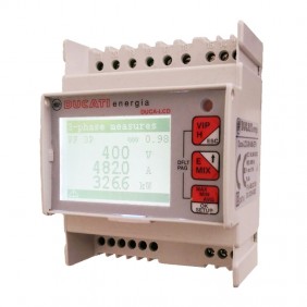 Ducati DUCA Netzanalysator LCD 485 4 Module...