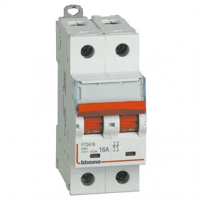 Bticino 16A 2-poliger modularer Trennschalter...