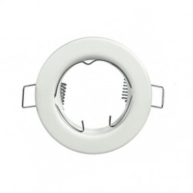 Spot de plafond Nobile encastré blanc trou 80mm...
