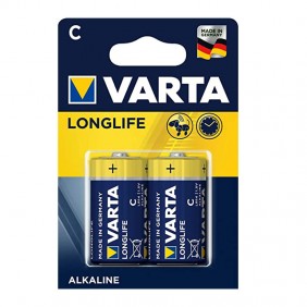 Varta batteria 1/2 torcia C alkalina 1,5V LR14...