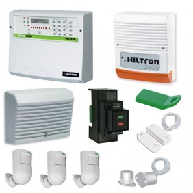 Kit antifurto Hiltron Protec 8 Zone GSM sirena...